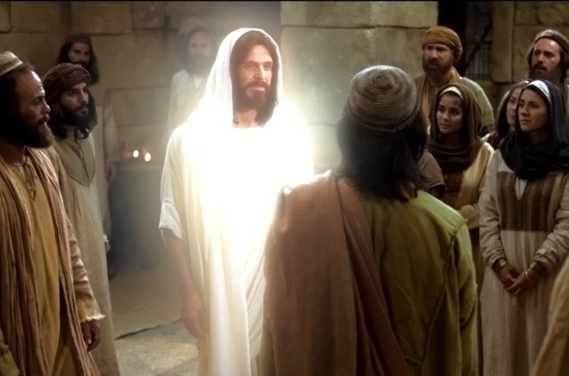 tableau de Jésus et ses disciples