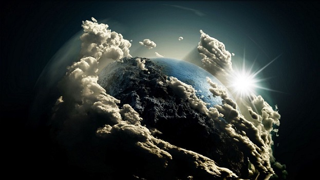 des nuages noirs