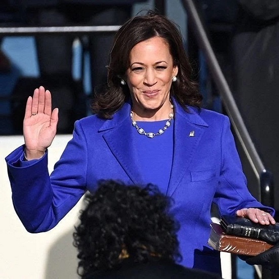 La nouvelle vice présidente des Etats Unis kamala Harris