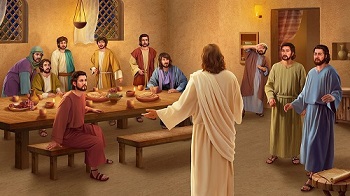 Jésus se présente ressuscité à Ses disciples