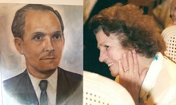 Ma maman, Madeleine et mon papa Charles Edouard