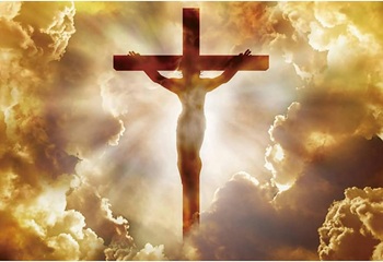 Jésus mourant sur la croix