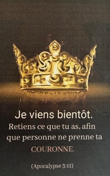 La couronne de l'autorité, Apocalypse 3:11