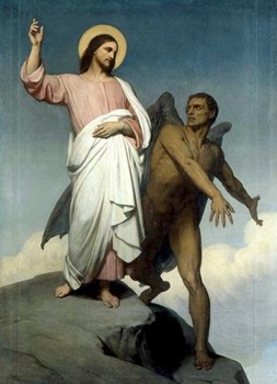 Jésus tenté par le diable